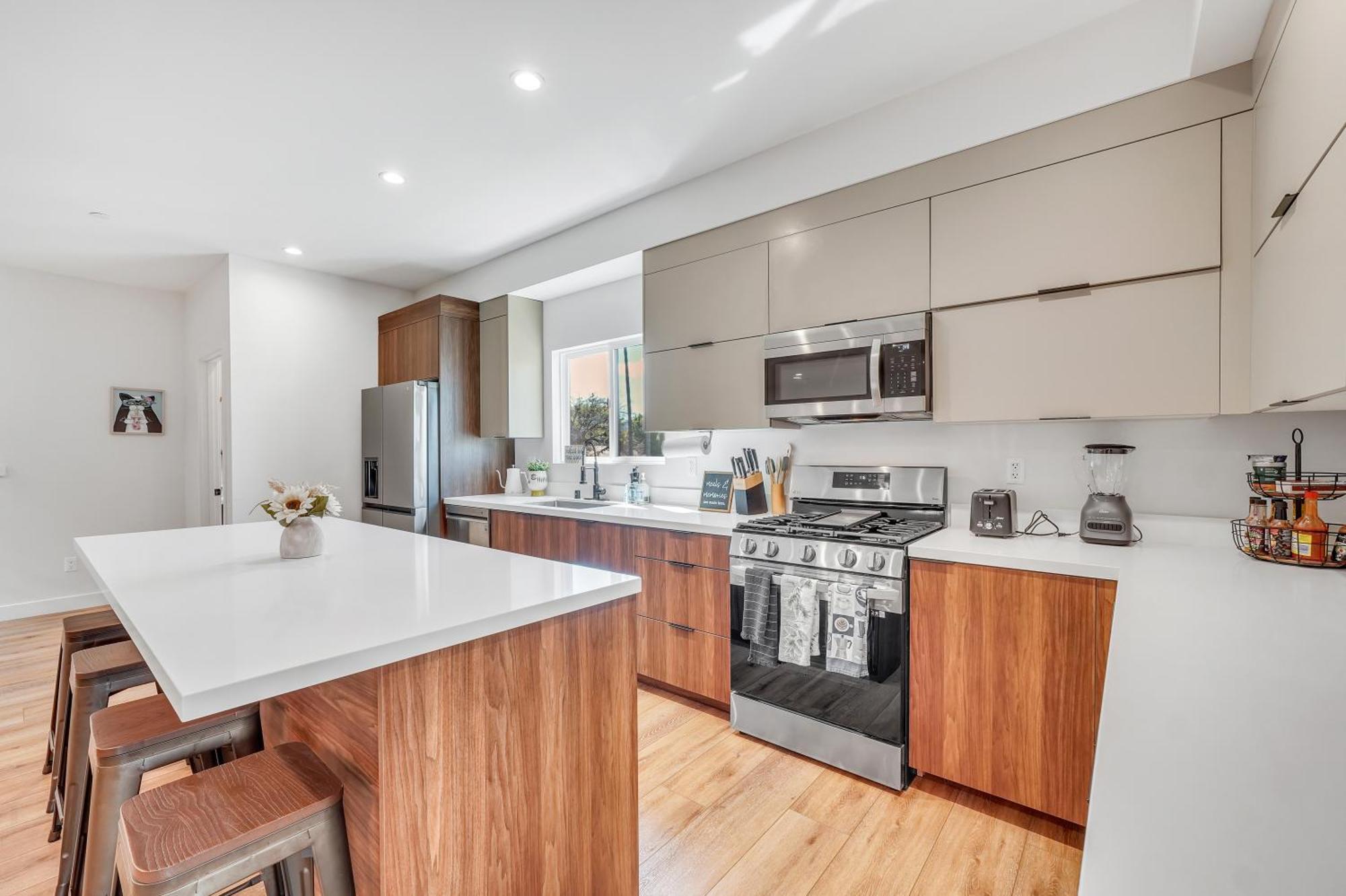 Luxurious Townhome W/3 Master Suites Gated Parking Los Angeles Esterno foto