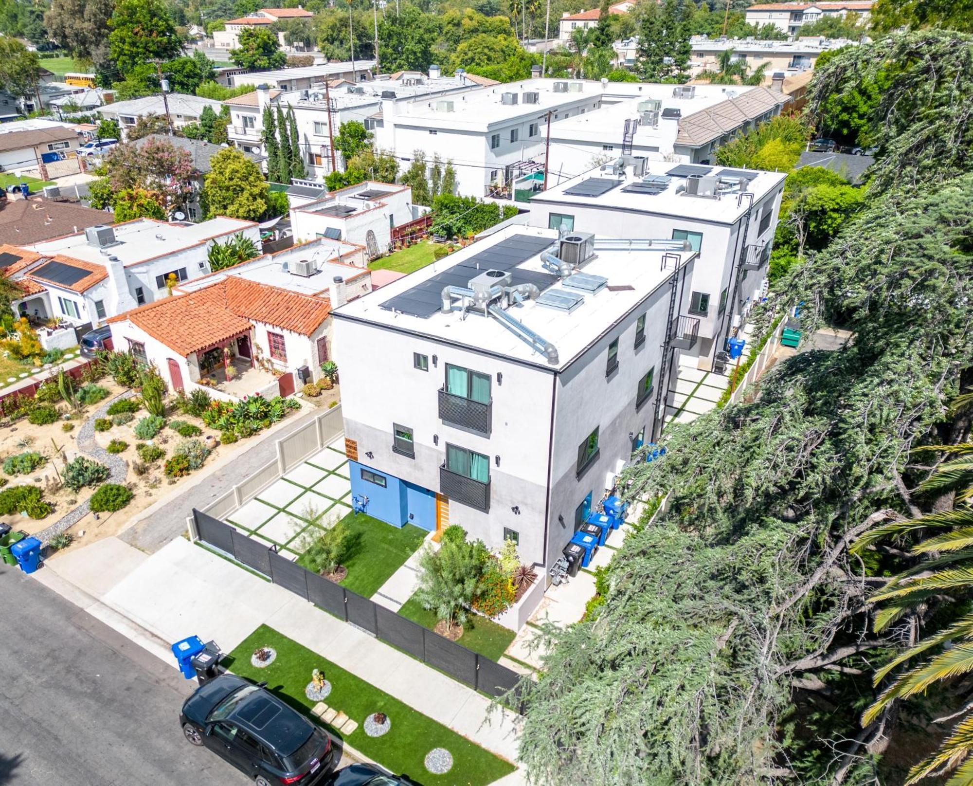 Luxurious Townhome W/3 Master Suites Gated Parking Los Angeles Esterno foto